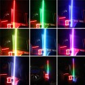 12V 3FT/4FT bluetooth LED Flagpole Light 6000 Colors 200 Modes APP Controll For UTV ATV Moto Accessories