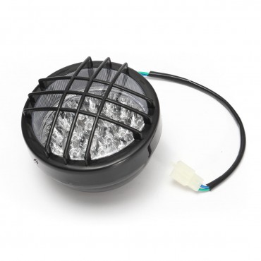 12V Front LED Headlight Lamp For ATV Quad 4 Wheeler Go Kart Roketa SunL Taotao