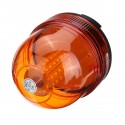 12V/24V LED Rotating Flashing Amber Beacon Waterproof Tractor ATV Motorcycle Warning Side Light