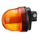 12V/24V LED Rotating Flashing Amber Beacon Waterproof Tractor ATV Motorcycle Warning Side Light