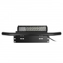 12inch inch LED Light Bar + Number Plate Frame Bumper Mount Bracket + Wire Combo