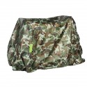 190T ATV Cover with Reflective Strips Waterproof UV Rain Dust Resistant All Weather Protection Universal Outdoor Camouflage