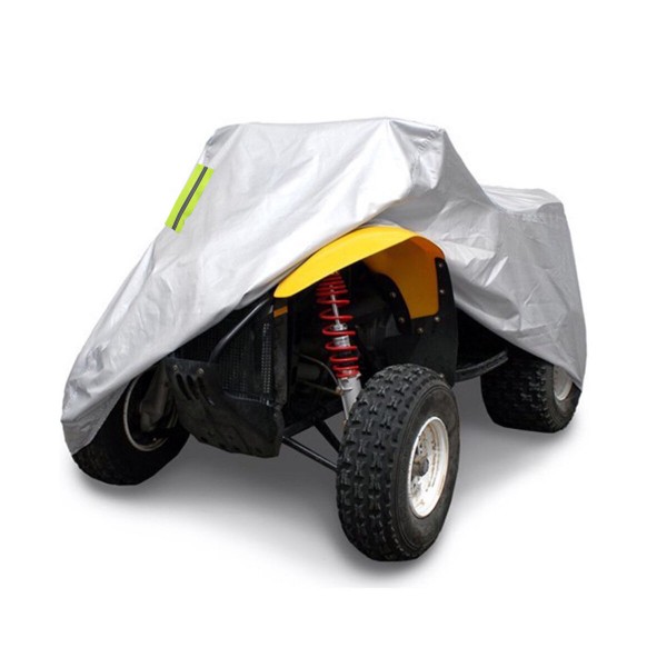 190T Waterproof Quad Bike ATV Cover with Reflective Stripe Universal Covers