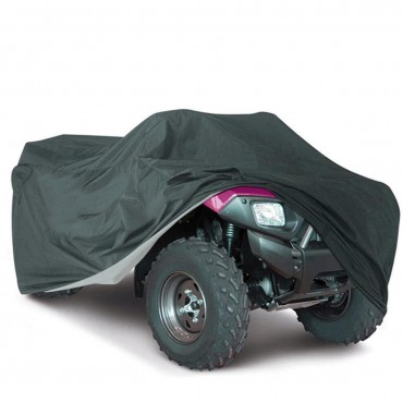 210T Waterproof Black Dustproof Cover ATV Quad Vehicle Scooter Motorbike M/L/XL/XXL/XXXL