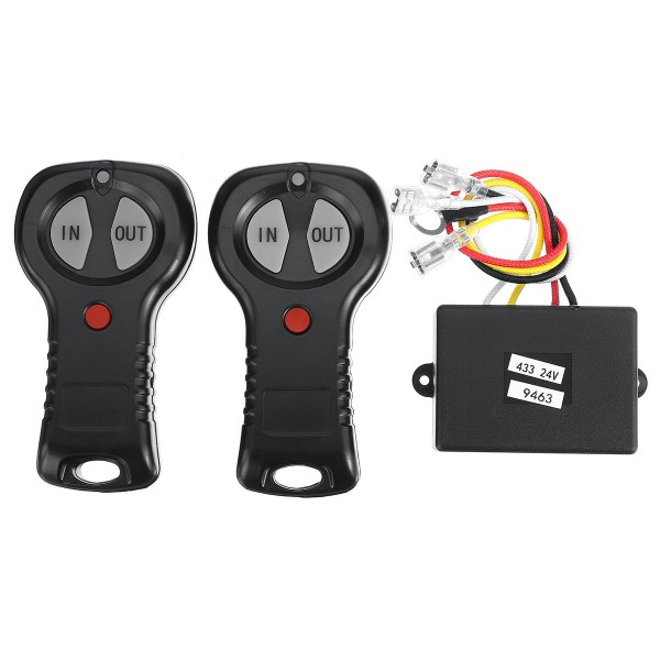 24V Wireless Remote Control + Receiver For Jeep Truck SUV ATV Off-Road