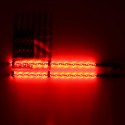 2X 12V 3FT/4FT/5FT LED 4WD Strip RGB Color Whip America USA Flag Light + Remote Control For Jeep ATV UTV RZR Motorcycle