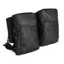 Pair 600D Black Waterproof Cargo Storage Hunting Fender Side Bags For ATV UTV 4-Wheeler