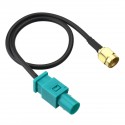 Antenna Adapter Plug Cable Fakra Z (M) to SMA (M) Connector For GSM GPS DAB 25cm