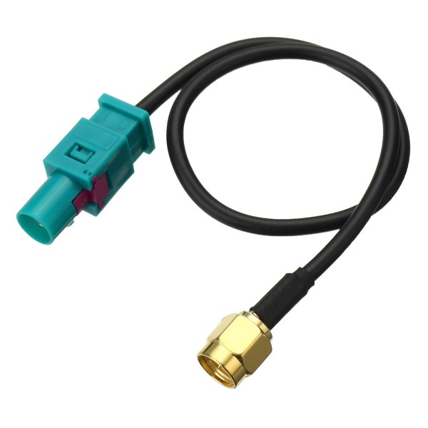 Antenna Adapter Plug Cable Fakra Z (M) to SMA (M) Connector For GSM GPS DAB 25cm