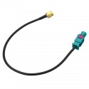 Antenna Adapter Plug Cable Fakra Z (M) to SMA (M) Connector For GSM GPS DAB 25cm