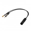 DAB+FM AM Car Radio Active Antenna Converter Shunt SMB DIN Cable