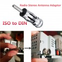 ISO To DIN Car Radio Stereo Male Aerial Antenna Adaptor Tuner Adapter Connector