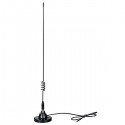 Stainless Steel Mangnetic Base with 477Mhz 4.5DB Uhf CB Whip Antenna