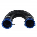 3Inch Universal Cold Air Intake Feed Flexible Duct Pipe Induction Kit Filter