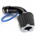 76mm 3 Inch Universal Car Cold Air Intake Filter and Alumimum Induction Kit Pipe Hose