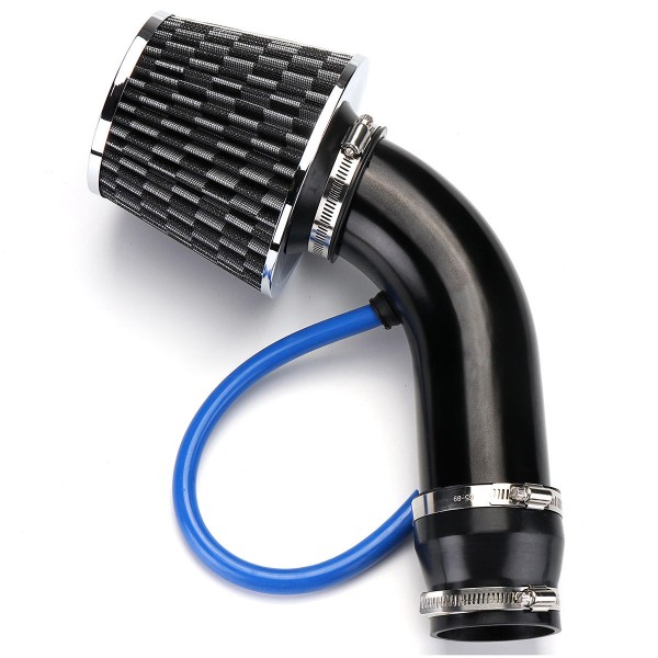76mm 3 Inch Universal Car Cold Air Intake Filter and Alumimum Induction Kit Pipe Hose