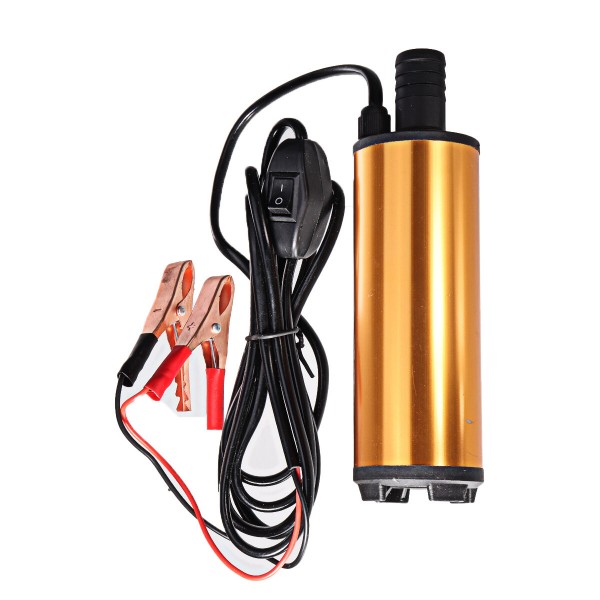 12V/24V DC Electric Submersible Pump For Pumping Oil Water Stainless Steel Shell Fuel Transfer Pump