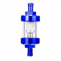1/4 inch 6mm Glass Oil Cleaner Inline Fuel Filter For Motorcycle ATV Dirt Bike Universal