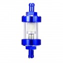 1/4 inch 6mm Glass Oil Cleaner Inline Fuel Filter For Motorcycle ATV Dirt Bike Universal