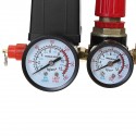 Air Compressor Pressure Switch Control Valve Regulator Gauges W/ Quick Connector