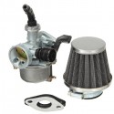 Carb Carburetor With Air Filter PZ19 For 70CC 90CC 110CC ATVs Dirt Bikes