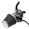 Carb Carburetor With Air Filter PZ19 For 70CC 90CC 110CC ATVs Dirt Bikes