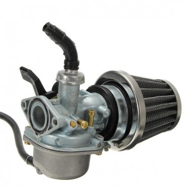 Carb Carburetor With Air Filter PZ19 For 70CC 90CC 110CC ATVs Dirt Bikes