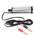 DC 12V 51mm 30L/Min Electric Fuel Transfer Pump Oil Pump Submersible Water Diesel Pump