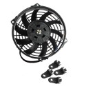 9inch Slim Reversible Electric Radiator Cooling Fan Push Pull 12V 80W