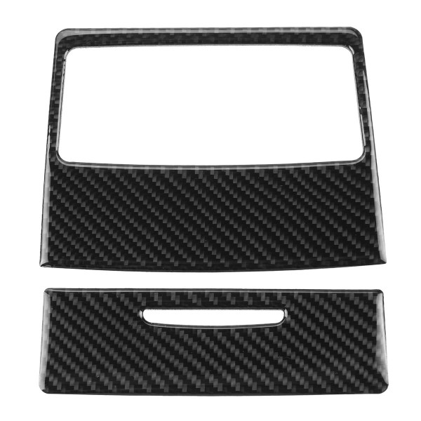 Carbon Fiber Car Back Seat Air Outlet Panel Rear Air Vent Outlet Cover Trim Decoration For BMW E90 3 Series