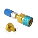 Low Side Coupler Quick Connector Adapter Suitable For R1234YF/R12 To R134A Car Air Conditioner AC Charging