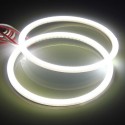 2 x 80mm 93LED CCFL Headlight COB Angel Eyes Halo Ring Lamp