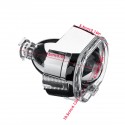 2.5 Inch Angel & Devil Demon Eye LED Headlights HID Bi-Xenon Projector Lens Kit H1 LHD/RHD