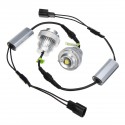 2PCS 20W LED Angel Eyes Lights Halo Ring Bulb 45cm White for BMW E60 528i 535i LCI