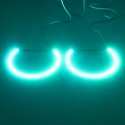 2PCS 5050 Multi Color LED Angel Eyes Lights Halo Rings Warning Lamp for Chevy Camaro 2010-2015