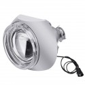 2Pcs Mini Car LED Projector Headlights Halo Ring Angel Eye Lights LHD Bi-Xenon HID Lamps 3000LM 3 Inch 12V 35W