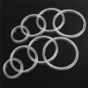 2pcs Clear Plastic PC Projector Lens Cover For COB Led Angel Eye Halo Ring