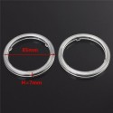 2pcs Clear Plastic PC Projector Lens Cover For COB Led Angel Eye Halo Ring