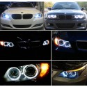 2x BMW E39 E53 Car Angel Eye LED Halo Lights Lamps 5 W
