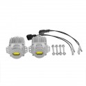 80W LED Angel Eyes Lights Bulbs Error Free 6000K White for BMW E90 E91 3 Series 325i 328i 335i 2004-2008