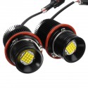 80W LED Angel Eyes Lights Halo Ring Bulbs Lamps CANBUS Error Free White 2PCS for BMW E39 E60 E53