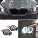 A pair 7W Angel Eyes LED Halo Ring Marker Light for BMW E39 E63 E64 E65 E66 E83 E87