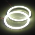 Car COB Bulb 12V-24V 60MM 66 LED Angel Eyes Halo Ring Lamp Light