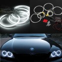 LED CCFL Angel Eyes Halo Rings Lights Xenon White for BMW E36 E38 E39 E46 4Pcs