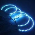 Multi-Color RGB LED Flash Strobe Light Angel Eye Rings for BMW E46 3 5 7 Series