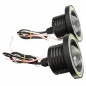 Wireless Control 3.5inch LED RGB Color Fog Lights White Angel Eye Rings Car Lights