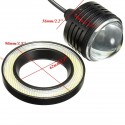 Wireless Control 3.5inch LED RGB Color Fog Lights White Angel Eye Rings Car Lights