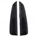 1 Pair Car Door Side Handle Armrest Storage Box Black For Volvo S90 V90 CC 2017 2018