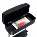 10W Wireless Charger Armrest Storage Box Support Bracket Adjustment Height Box