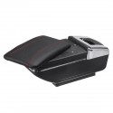 50*19*22cm Universal Armrest Car Arm Rest Center Console Rotatable PU Leather Storage Box